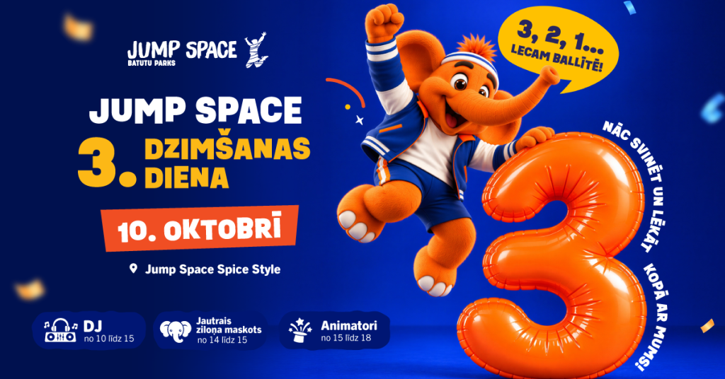 Jump Space 3. dzimšanas diena!