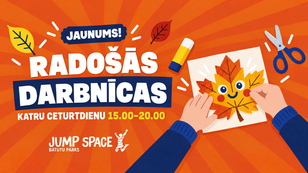 Radošās darbnīcas katru ceturtdienu!